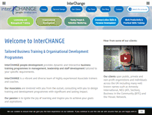 Tablet Screenshot of interchangepd.com